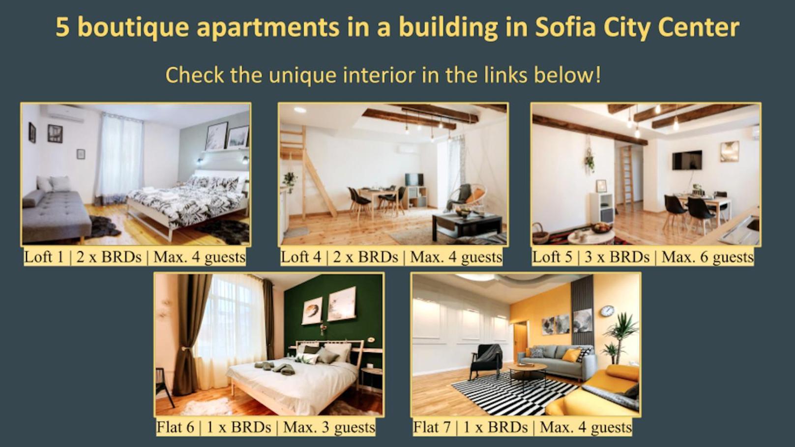 Artiesta - 5 Apartments Софія Екстер'єр фото